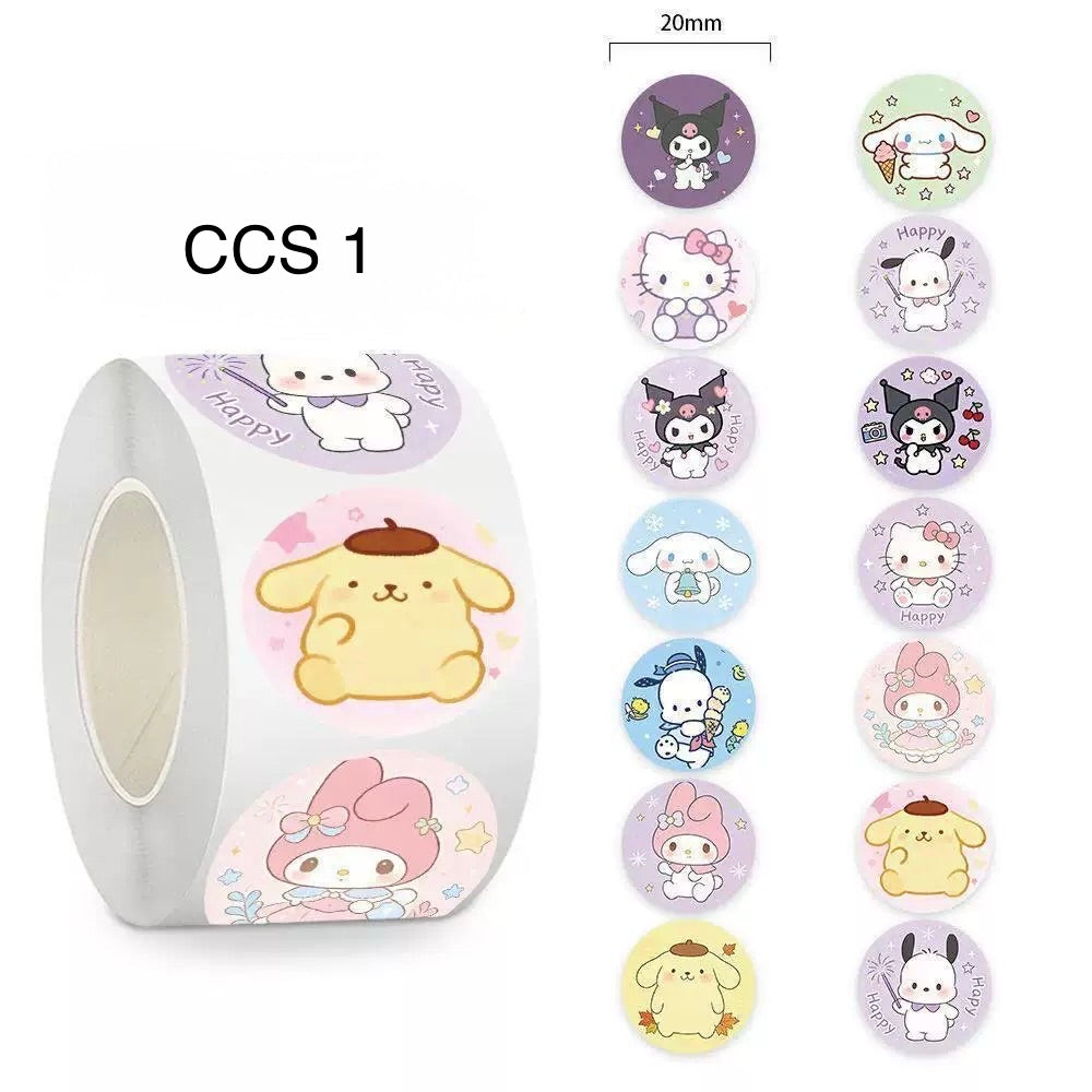 500pcs Reward Stickers Roll for Kids & Teachers