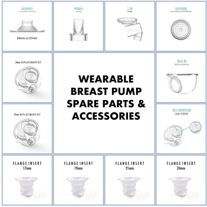 S9 S10 S12 S12A Breast Pump Spare Parts Accessories