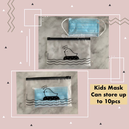 Frosted Transparent Plastic Zip Lock
