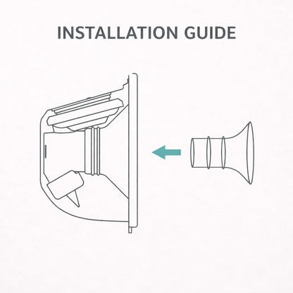 Breast Pump Flange Shield Insert