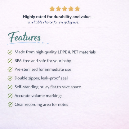 Breastmilk Storage Bag