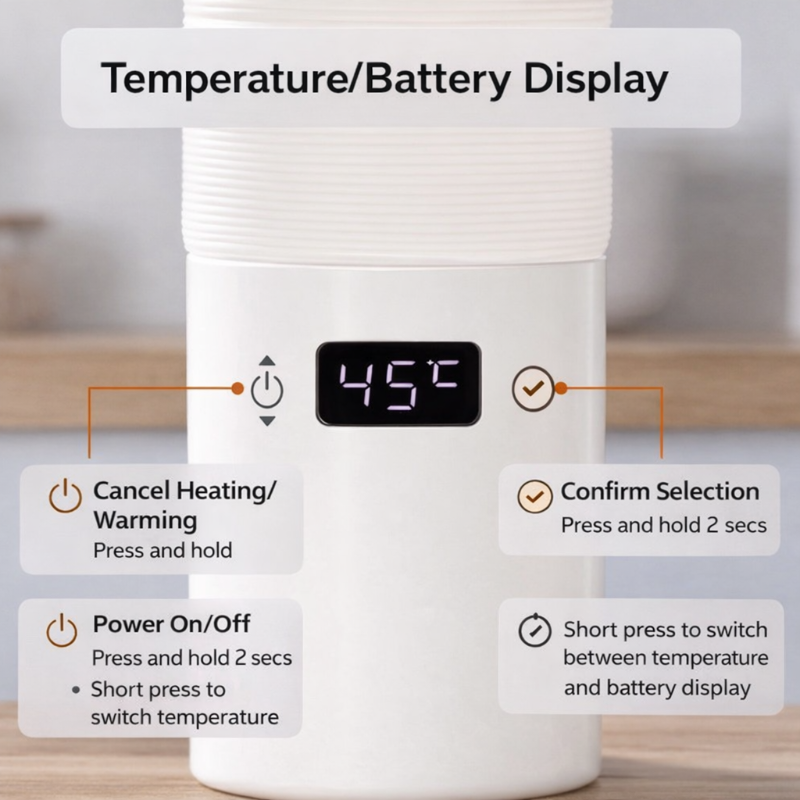 Portable Heating Cup