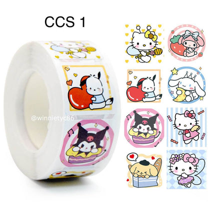 500pcs Reward Stickers Roll for Kids & Teachers