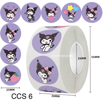 500pcs Reward Stickers Roll for Kids & Teachers