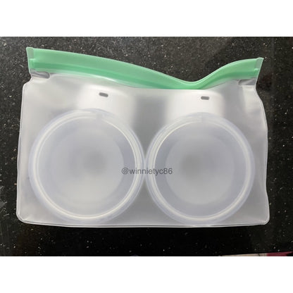 PEVA Reusable Silicone Food Storage Pouch