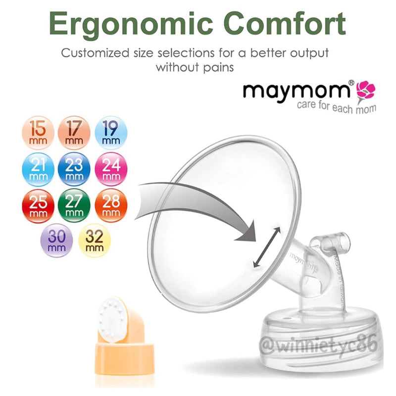 Maymom Wide Neck Flange with valve
