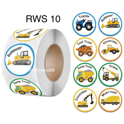 500pcs Reward Stickers Roll for Kids & Teachers