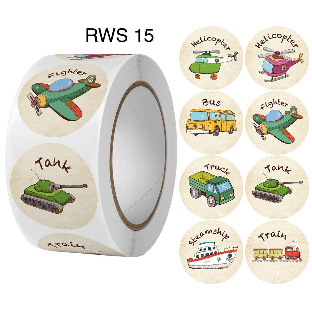 500pcs Reward Stickers Roll for Kids & Teachers