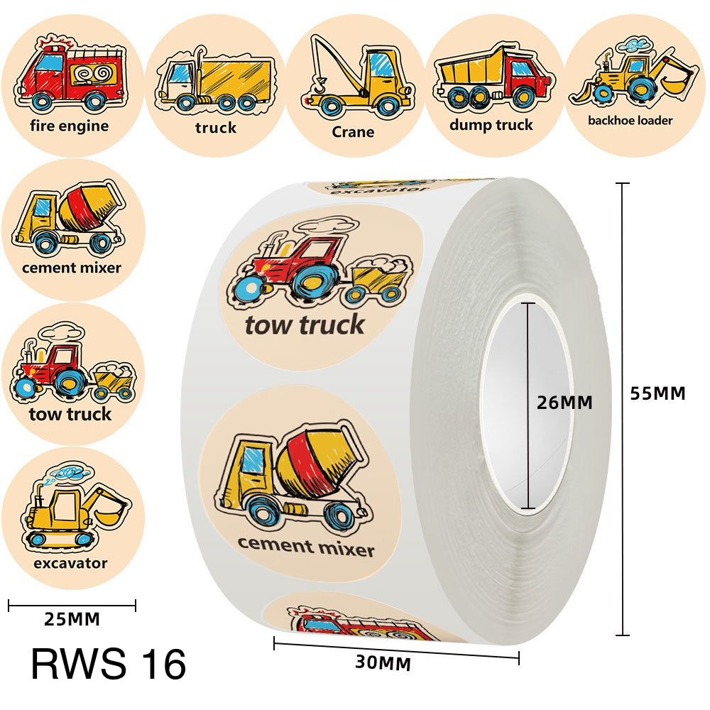 500pcs Reward Stickers Roll for Kids & Teachers