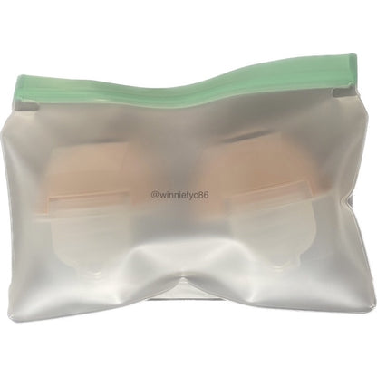 PEVA Reusable Silicone Food Storage Pouch