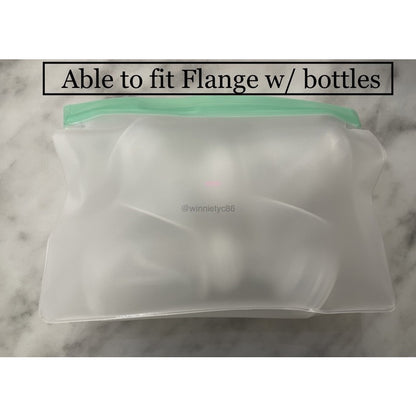 PEVA Reusable Silicone Food Storage Pouch