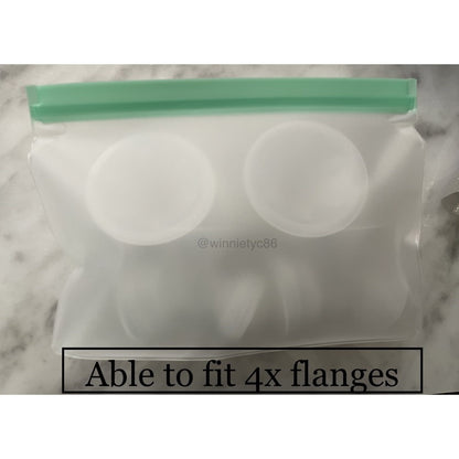 PEVA Reusable Silicone Food Storage Pouch